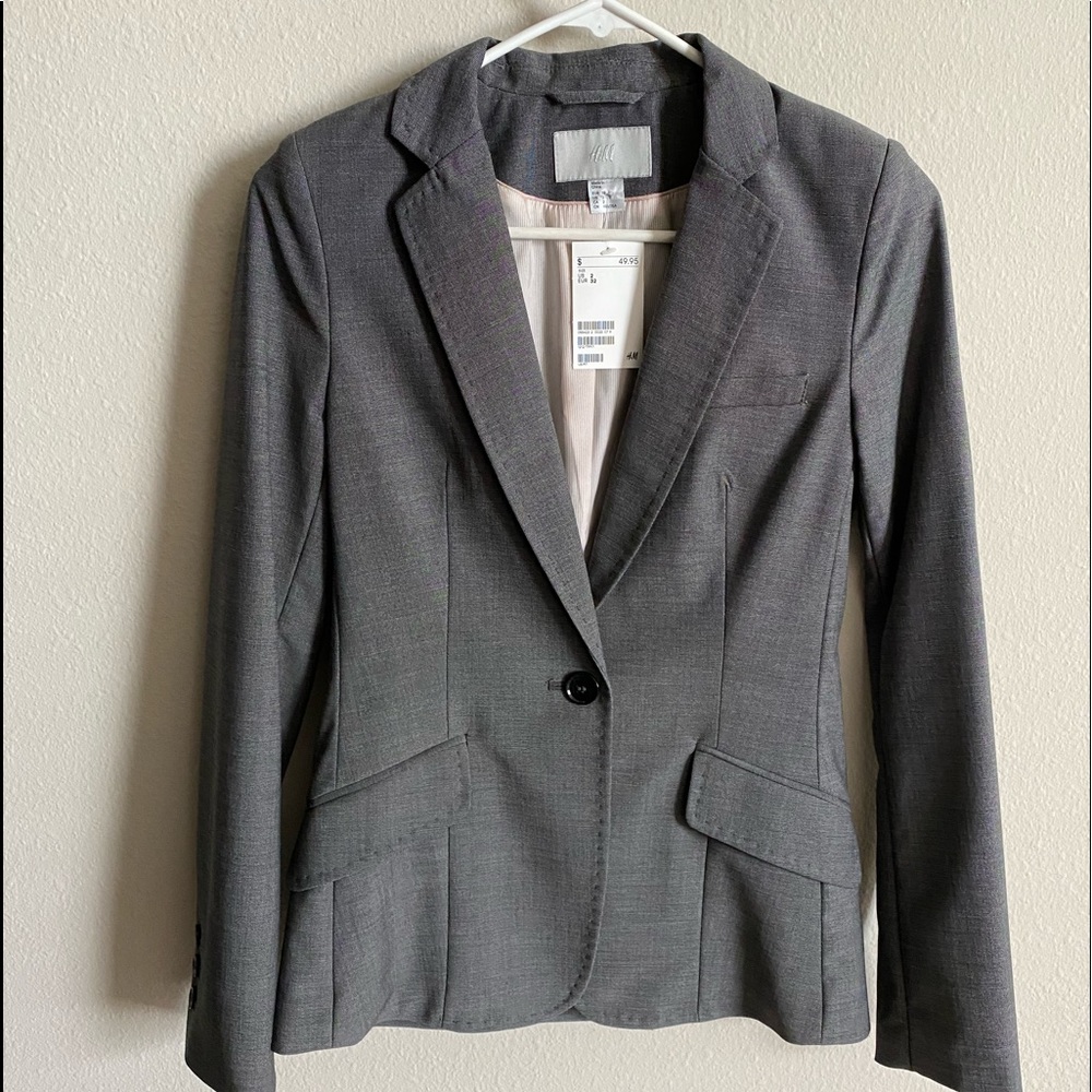 H&M Gray Blazer